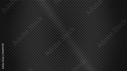Carbon Fiber Texture Seamless Loop – Dark Grey Hi-Tech Background Animation