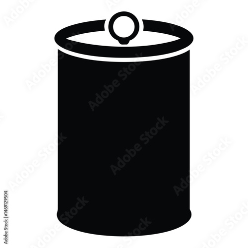 metal tin can