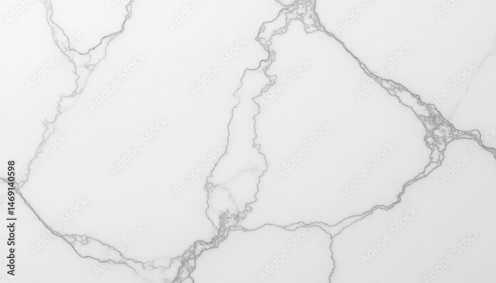 Obraz premium Close-up of smooth, polished white marble texture Natural stone background , clean, interior, contemporary