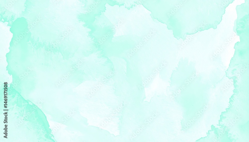 Obraz premium Creative watercolor abstract art studio digital design calm environment aerial view artistic expression for home decor