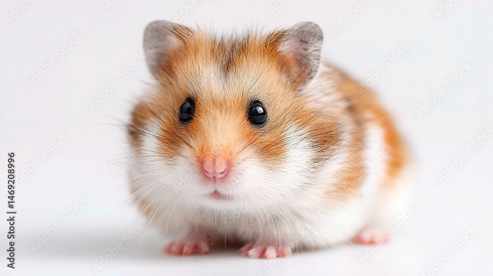 Close-Up Shot of a Tiny Hamster with a Curious Look Close-Up Shot of a Tiny Hamster with a Curious Look