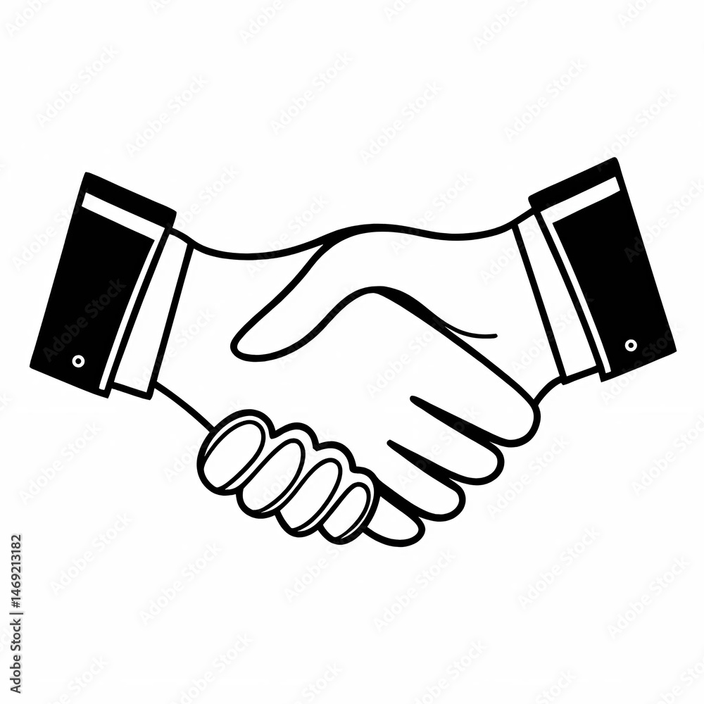 © Abduu - Handshake Icon Representing Business Agreement © Abduu - Handshake Icon Representing Business Agreement