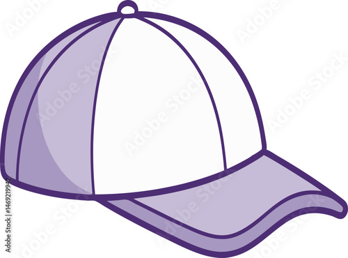 Flat Cap Vector Design For Casual Fashionwear Product Display Youth Apparel Brand Or ECommerce Catalog Use