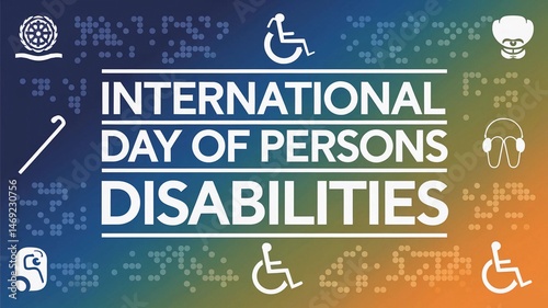 Portrait Celebrating International Day of Persons with Disabilities