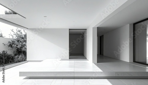 Wallpaper Mural Modern Minimalist Interior Design with Open Space and Natural Light Torontodigital.ca