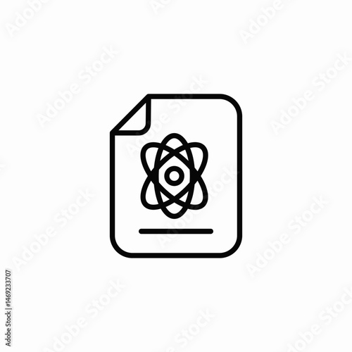 science report icon sign vector