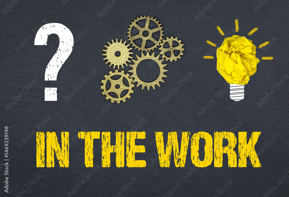 Obraz premium in the work 