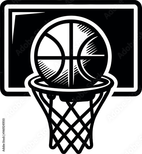 Basket ball vector