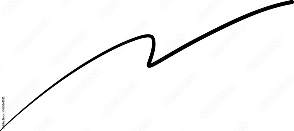 Fototapeta premium Minimal Cross Symbol with Rounded Ends