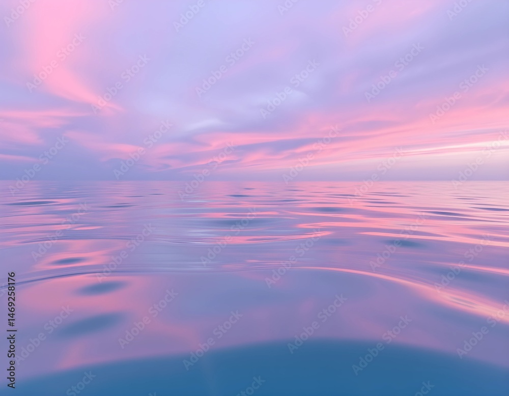 Fototapeta premium Sunset Over the Ocean