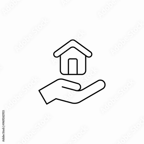 house care icon sign vector