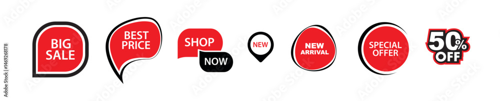 stickers with sale discount text stickers with sale discount text