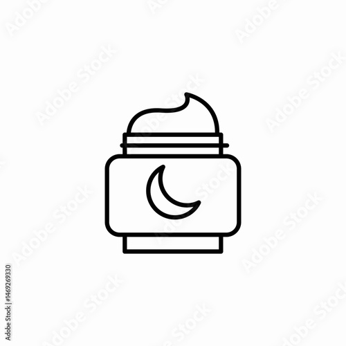 shaving cream icon sign vector