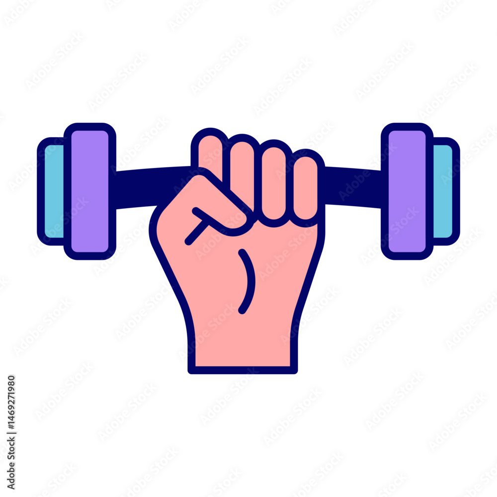 Obraz premium strength icon