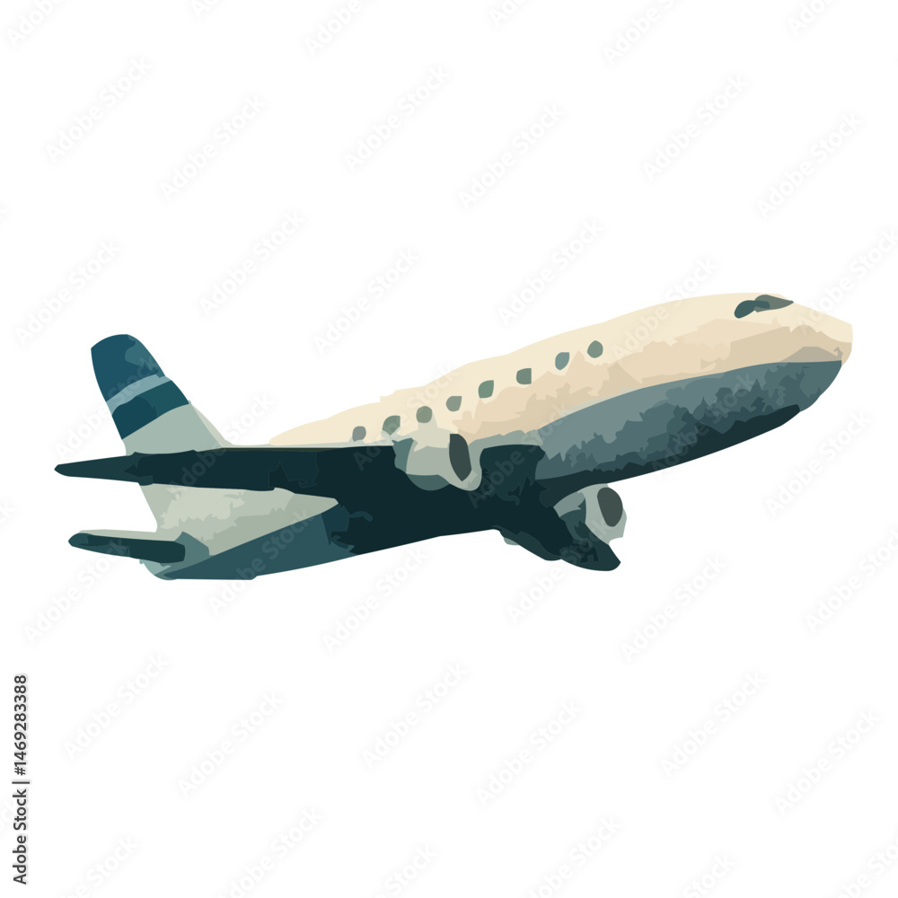 airplane isolated on white background airplane isolated on white background