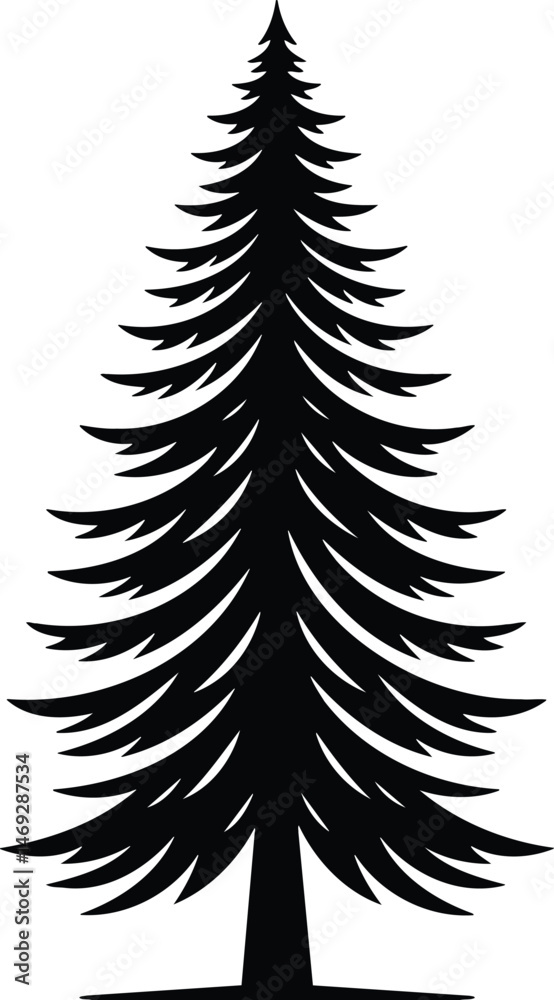Obraz premium Spruce Icon
