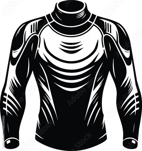 Diving Wetsuit Silhouette