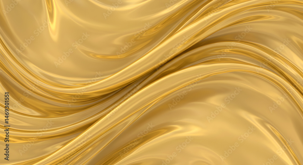 Obraz premium Silk photo with metallic gold color, background, product, woman, beauty product