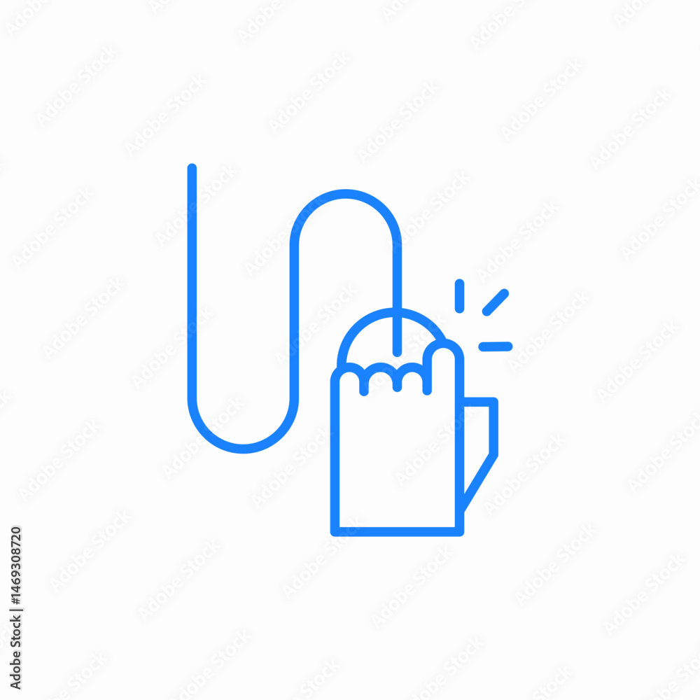 click mouse hand icon sign vector click mouse hand icon sign vector