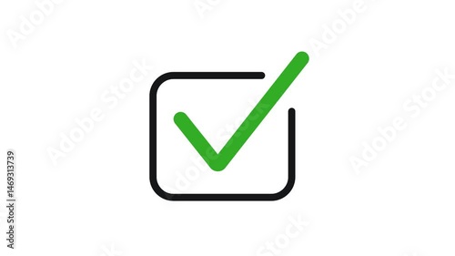 Tick Mark Confirmation Effect – Motion Graphic	