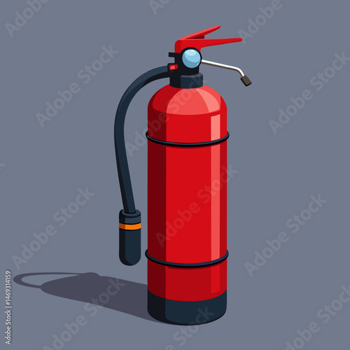 fire extinguisher vector illustration