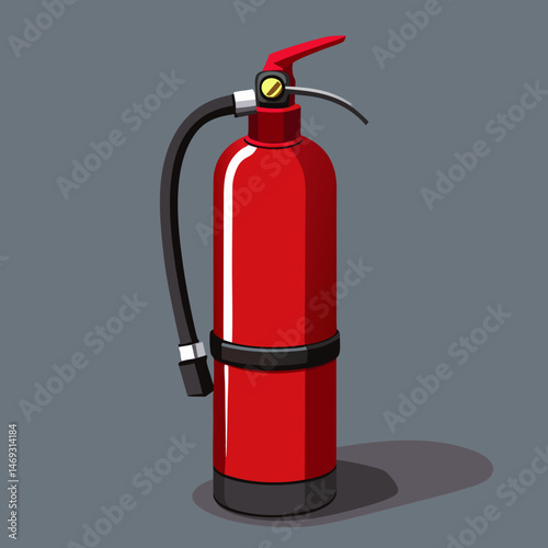 fire extinguisher vector illustration