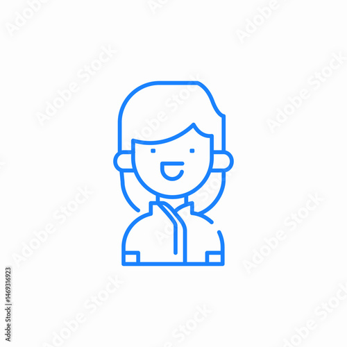 nurse uniform icon sign vector