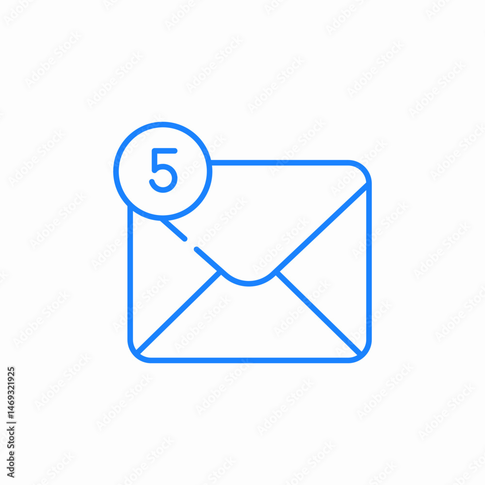 rated mail icon sign vector rated mail icon sign vector