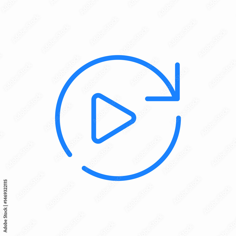refresh cycle icon sign vector refresh cycle icon sign vector