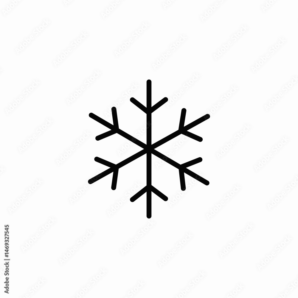 snowflake design icon sign vector snowflake design icon sign vector