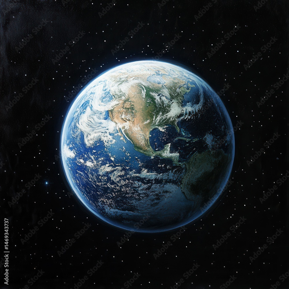 Obraz premium earth in space