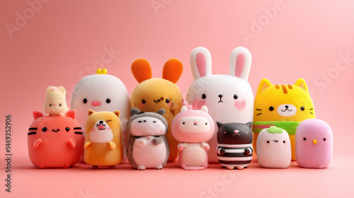 cute animals toy design