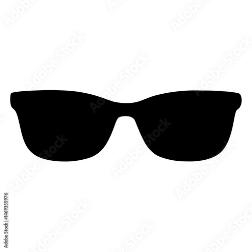 Eyeglasses silhouette