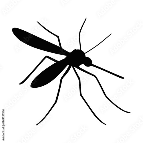 Mosquito silhouette
