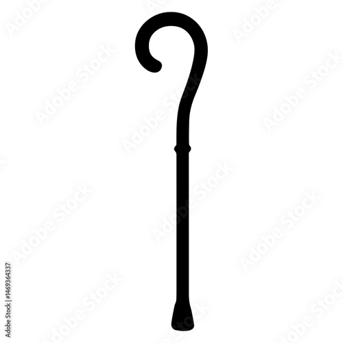 Walking cane and crutches