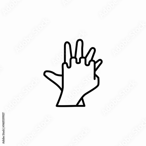 heart massage icon sign vector