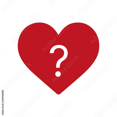 Hearts icons set Symbols of love and heartbreak