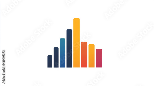 business graph vector illustration