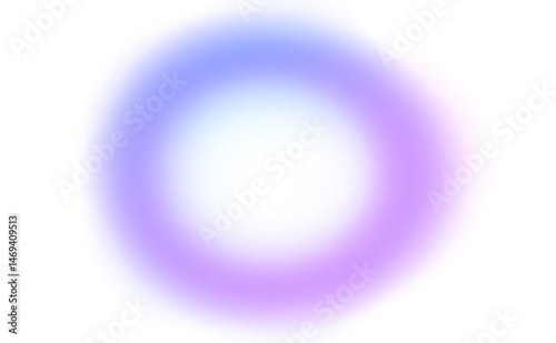 Abstract glowing color gradients shape effect on transparent background. Vibrant multicolored blurred gradient shaped effect background used for graphics use. Glowing neon colors effect, grungy.