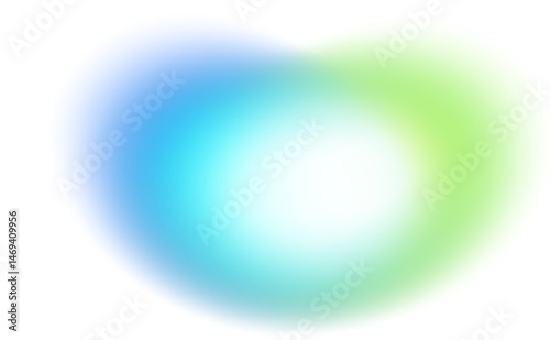 Obraz na płótnie Abstract glowing color gradients shape effect on transparent background. Vibrant multicolored blurred gradient shaped effect background used for graphics use. Glowing neon colors effect, grungy. w salonie