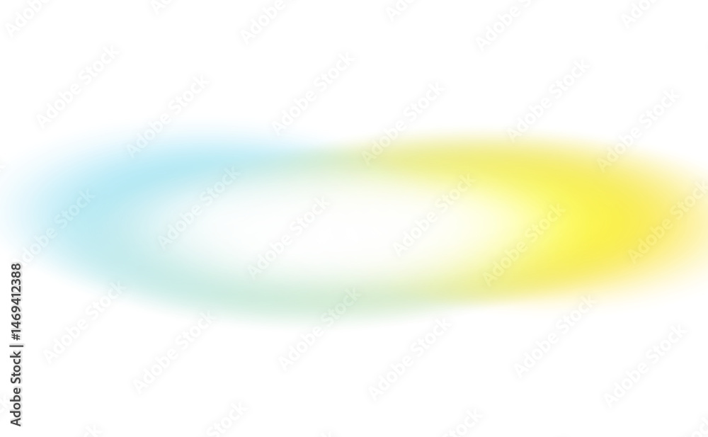 Abstract glowing color gradients shape effect on transparent background. Vibrant multicolored blurred gradient shaped effect background used for graphics use. Glowing neon colors effect, grungy.