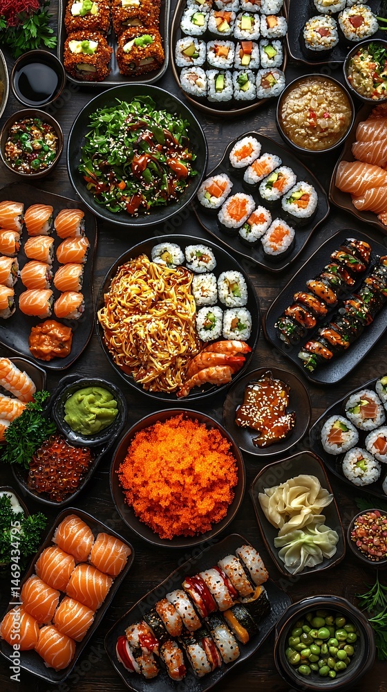 Fototapeta premium Japanese cuisine
