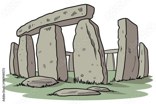 21 large stones, ancient monumental architecture, neolithic monument, massive stone structures, mysterious megalithic site, weathered stone formations, prehistoric landmark, iconic british landmark, i