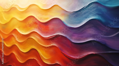 abstract colorful background with waves