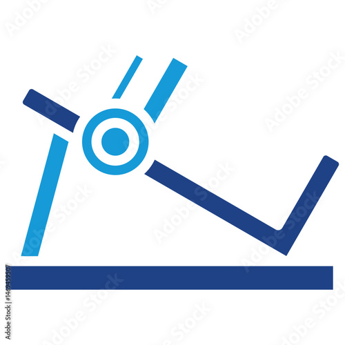 Leg Press Machine Icon