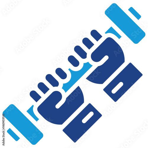 Dumbbell Grip Icon