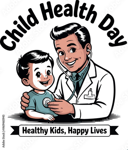 Child Health Day T-shirt design