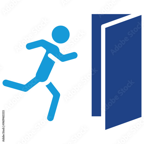 Emergency Exit Icon