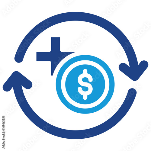 Healthcare Refund Icon