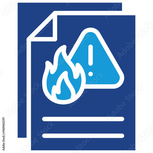 Fire Incident Report Icon